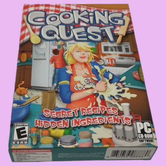 6 Collectible CD-ROM PC Games Cooking Quest, Dream Day Wedding, Annie's Millions - Picture 2 of 16